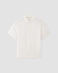 The Linen Short-Sleeve Popover Shirt | White