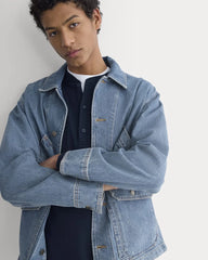 Relaxed Denim Barn Jacket | Robbins Indigo