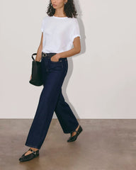The Mid-Way Jean | Pure Blue