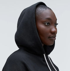 The Track Organic Cotton Popover | Black