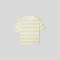 The Premium Weight Relaxed Tee | Seafoam Green / Canvas Tan