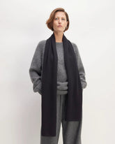The ReCashmere Scarf | Black