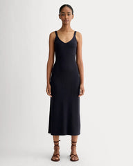 The Fine Knit Cami Dress | Navy