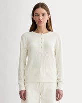 The Waffle Henley | Bone