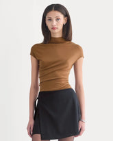 Twist Top in Butterluxe | Toffee