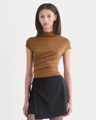 Twist Top in Butterluxe | Toffee