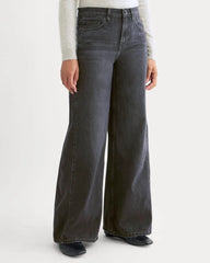 Paneled Ultra Wide-Leg Jean | Twilight