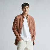 The Classic Oxford Shirt | Carob Brown | Tall