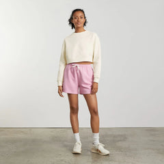 The Organic Cotton Cropped Crew | Canvas