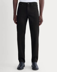 The Organic Cotton Straight-Leg Jean | Black
