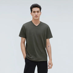 The Organic Cotton V-Neck Tee | Kambaba