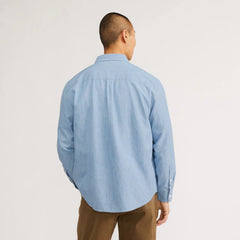 The Relaxed Organic Chambray Shirt | Mid ReChambray