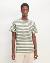 The Premium-Weight Crew | Uniform | Mariner Stripe / Shadow / Bone
