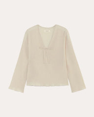 The Crinkle Long-Sleeve | Sandshell