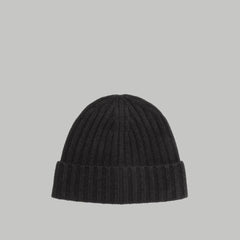 The Cashmere Beanie | Black
