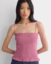 Gauze Smocked Cami | Heather Rose