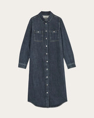 The Denim Shirtdress | Indigo