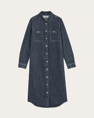 The Denim Shirtdress | Indigo