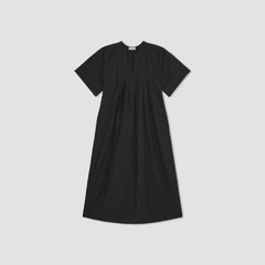 The Poplin Caftan Dress | Black