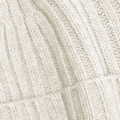 The Cashmere Beanie | Pale Heather Grey