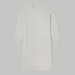 The Cashmere Midi Dress | Pale Heather Grey