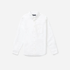 The Standard Fit Japanese Oxford Shirt | Uniform | White | Tall