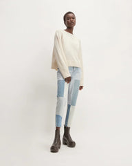 The ’90s Cheeky® Mended Jean | Patched Indigo | 28.5" Inseam