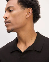 The No-Sweat Polo | Black