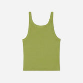 The Pima Micro-Rib Short Tank | Pepper