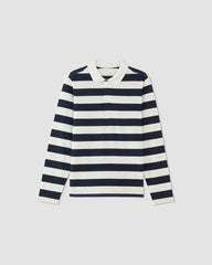 The Premium-Weight Rugby Shirt | Navy / Bone