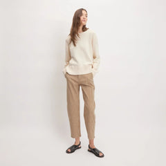 The Utility Barrel Pant | Toasted Coconut / Bone | Regular
