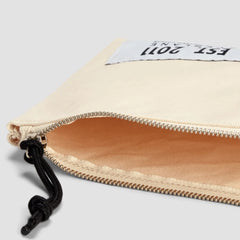 The Organic Canvas Pouch | Natural