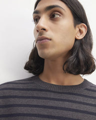 The No-Sweat Sweater | Uniform | Heathered Midnight / Heathered Ash