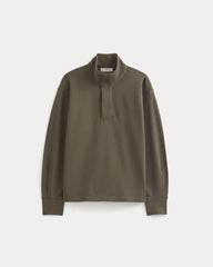 Off-Duty Terry Pullover | Olive Night