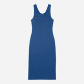 The ’90s Rib Dress | Deep Blue