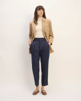 The Draper Tapered Pant in Buttersmooth | Navy