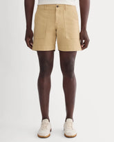 The Canvas Relaxed Short | Classic Khaki