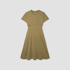 The Organic Cotton Waisted Dress | Kalamata