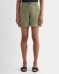 The Utility Short in Buttersoft | Lichen Green
