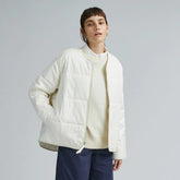 The Quilted Cotton Liner | Bone