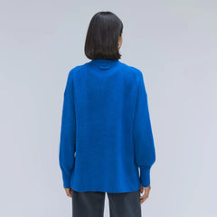 The Cozy-Stretch Pullover | Heathered Lapis Blue