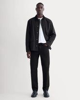 The Organic Cotton Straight-Leg Jean | Black
