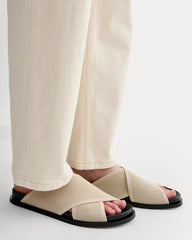 The ReKnit Form Crossover Sandal | Sandshell