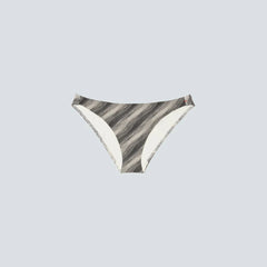 The Bikini Bottom | Black / Canvas