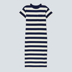 The Organic Weekend Maxi Dress | Navy / Canvas