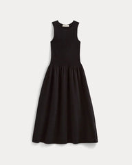 The Knit Crew Dress | Black