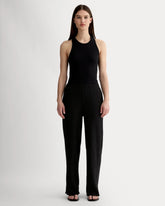 The Crinkle Pant | Black
