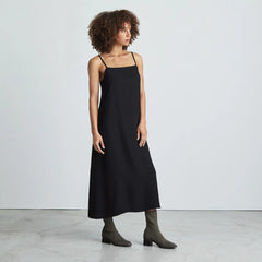 The Japanese GoWeave® Slip Dress | Black