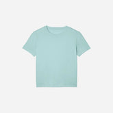 The Box-Cut Tee in Essential Cotton | Ice Blue | No Pocket