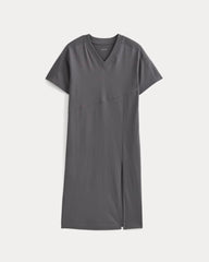 Weekend Tee Midi Dress | Charcoal Grey